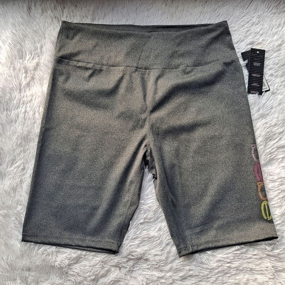 Bebe Sport Size 2X Rainbow Lites Short NWT - Picture 1 of 7